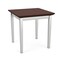 Lesro End Table, 20 in W, 20 in L, 20 in H, Cocoa Walnut LS0620 - alternate 1
